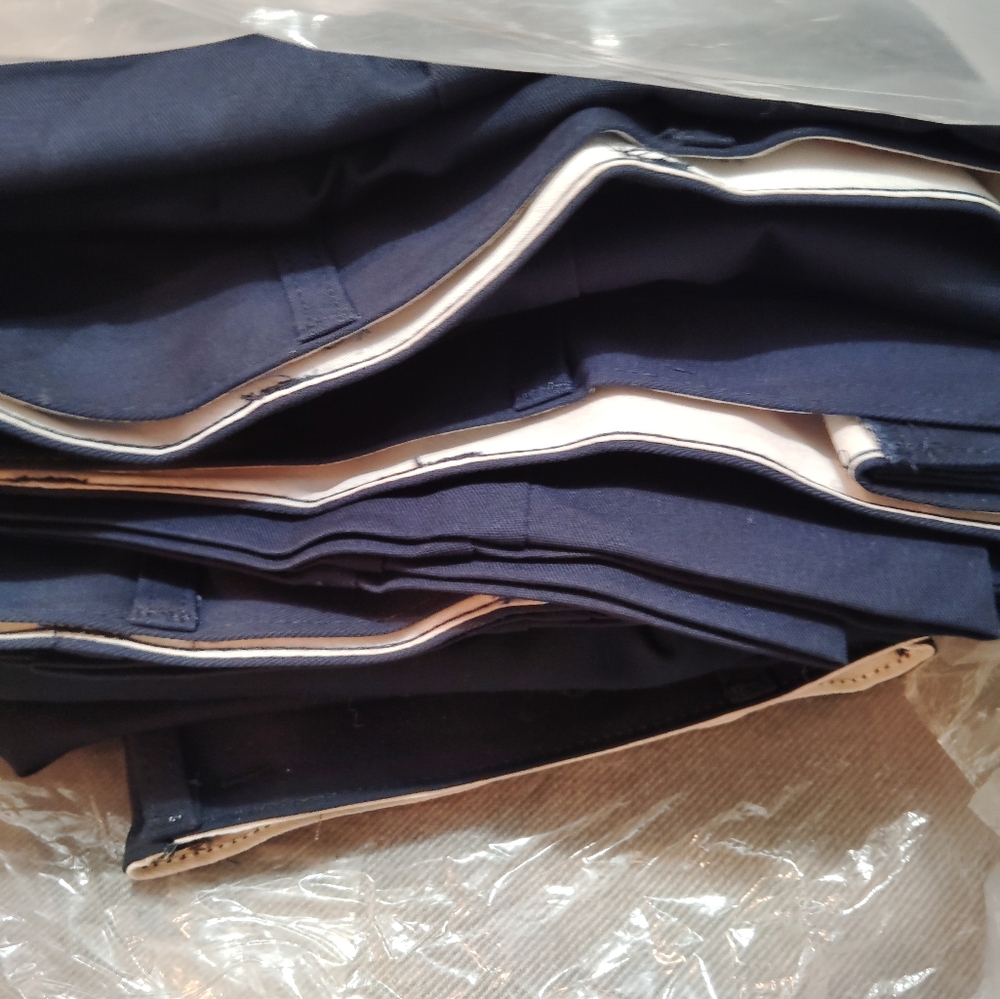 Red Kap Lot (7) Pairs Navy Blue Work Pants Size W38 L30 BBU Reg 7 Pairs New